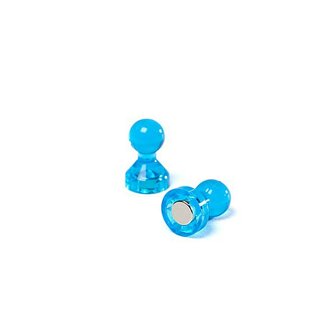 pushpin magneetje blauw