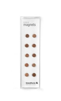 Trendform steely koperen magneten