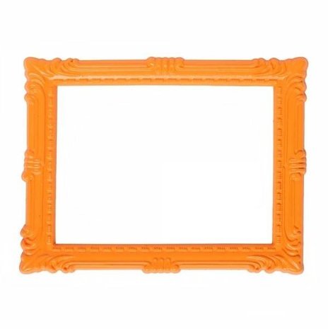 Foto frame oranje magnetisch