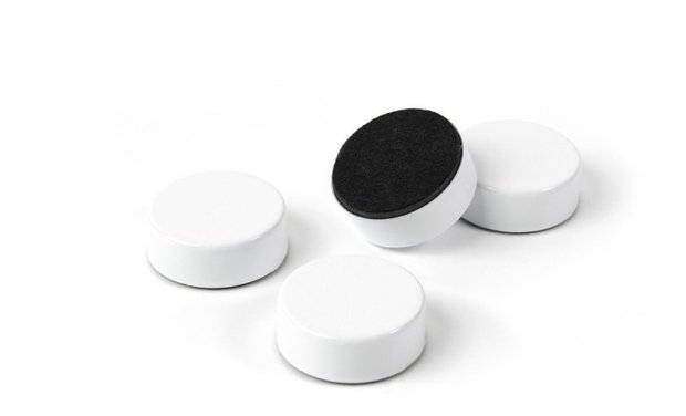 witte disk magneten