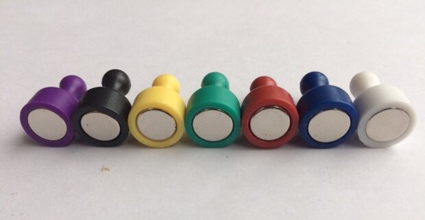 push pin matte kleuren