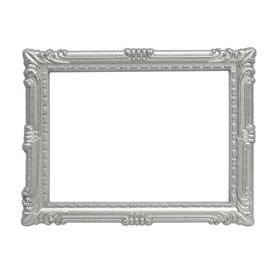 Magnetisch fotoframe kleur zilver - klassiek 